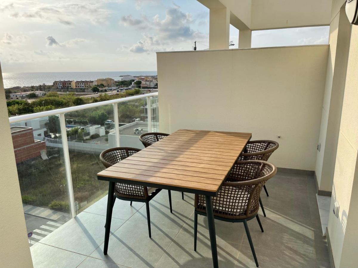 Beautiful Penthouse With Pool And Wonderful Beach View Oliva Dış mekan fotoğraf