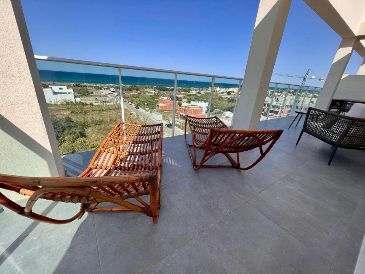 Beautiful Penthouse With Pool And Wonderful Beach View Oliva Dış mekan fotoğraf